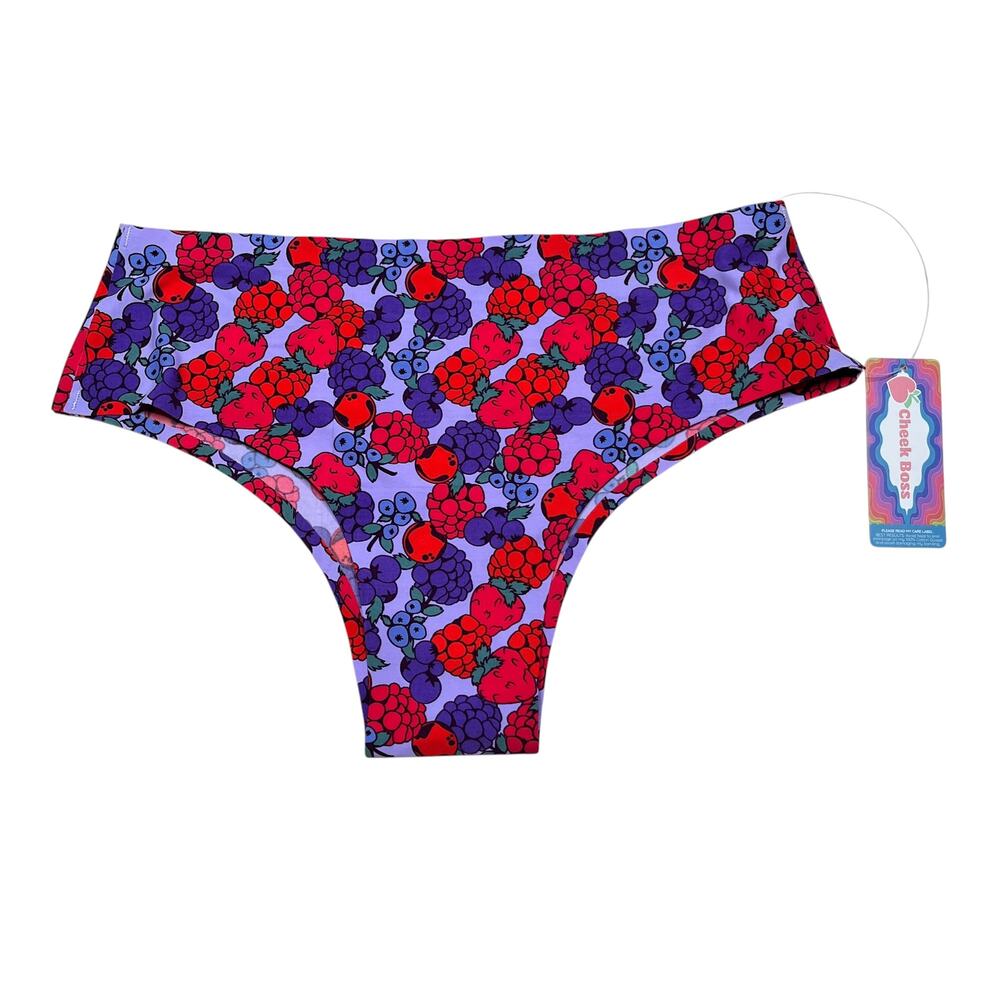 Cheek Boss Cheeky Panty Delicate Berries Size Medium